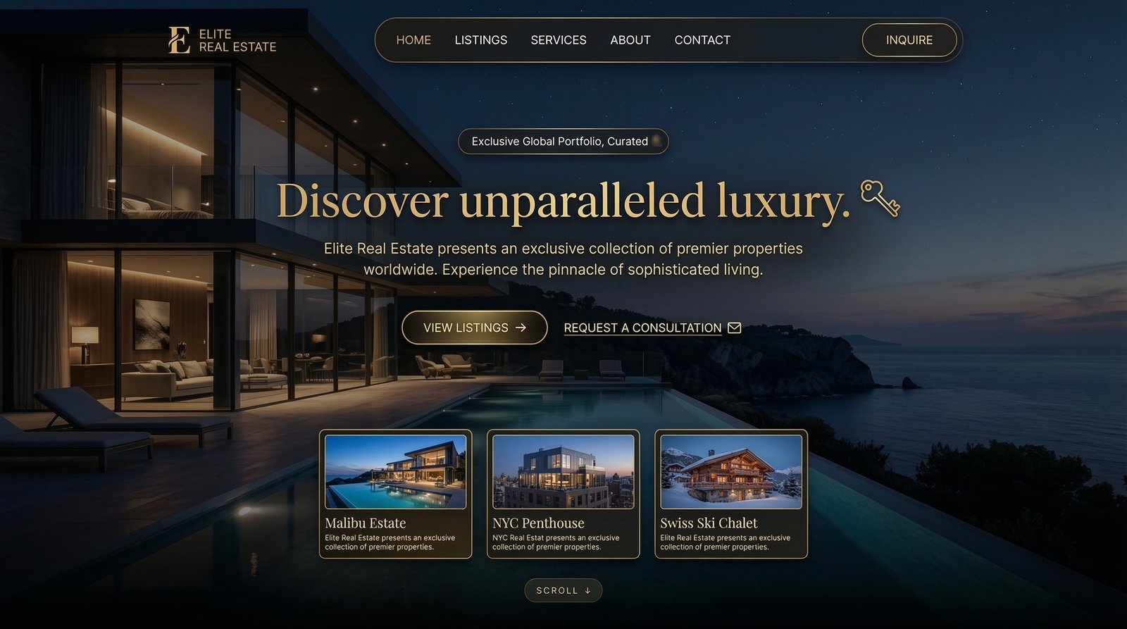 Inmobiliaria Élite - Real Estate